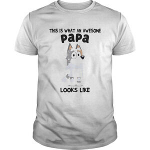 This Is What An Awesome Papa Bandit Heeler Looks Like Shirt